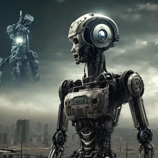 Prompt: the robot apocalypse 