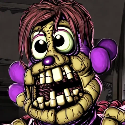 FNAF as Anime - Withered Bonnie  Fnaf, Five nights at freddy's, Freddy