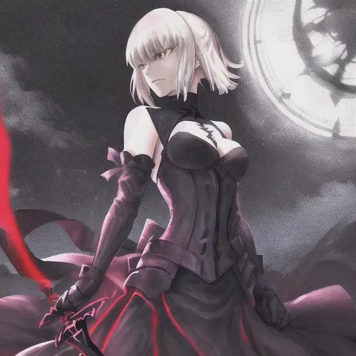 Prompt: Saber alter Fate