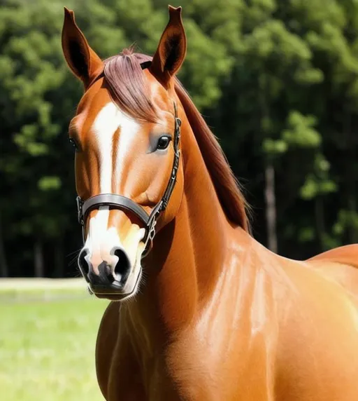 Prompt: a beautiful stuning buckskin horse, good proportion, perfect symetrical