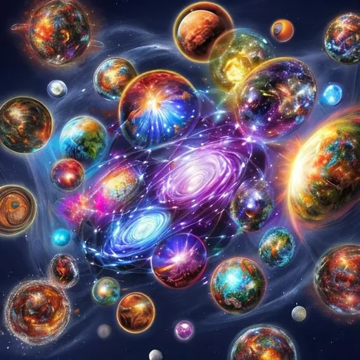 Prompt: Multiverse picture 

