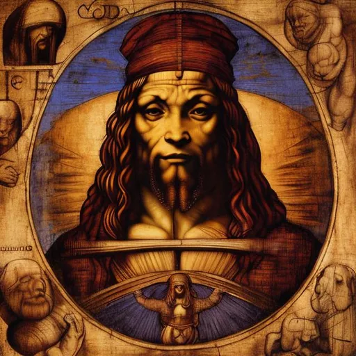 Prompt: nubian 
"Salvator Mundi" by Leonardo da Vinci