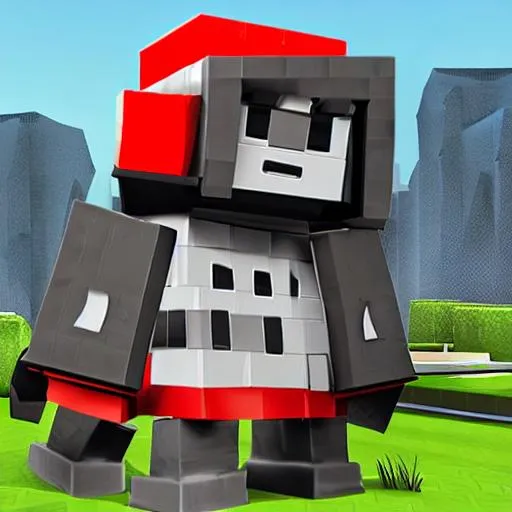 baller from roblox, glowing red eyes, godly