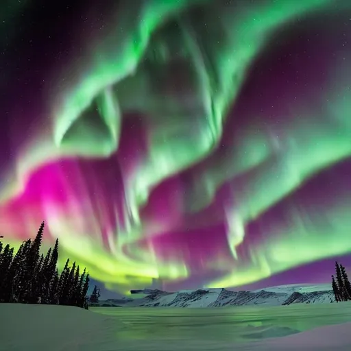 The Aurora, also known as the Northern Lights, is a... | OpenArt