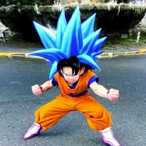 Prompt: dragonball in real life