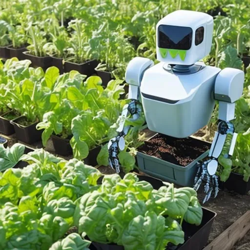Prompt: Robot
Growing Food
Farming