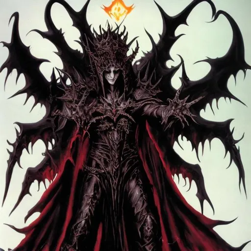 Prompt: belial prince of darkness