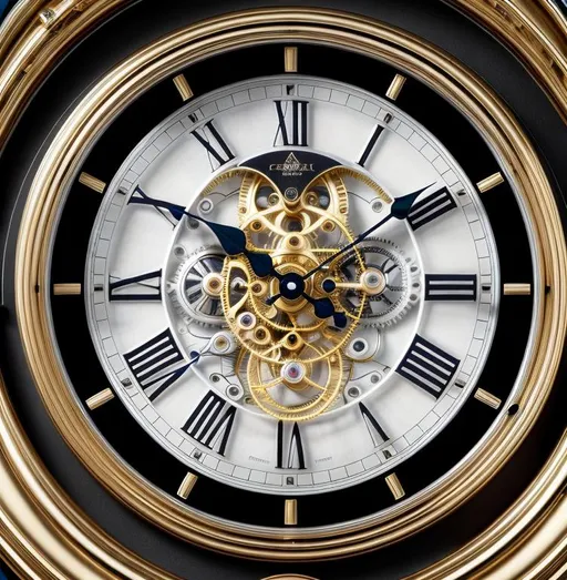 Prompt: Create the state-of-art image of an high-end classical tower clock face design {{realistic dial, realistic bezel, realistic clock indices, realistic clock hands, realistic detailed framework, Octane 3D, UHD engine 5, HDR, 256K}} volumetric lights, clarity, high contrast, rhythm, harmony, hierarchy, order, proportions, axis, symmetry, datum, intricate detailes of background, fit in frame, centered, focus sharp, reflective.