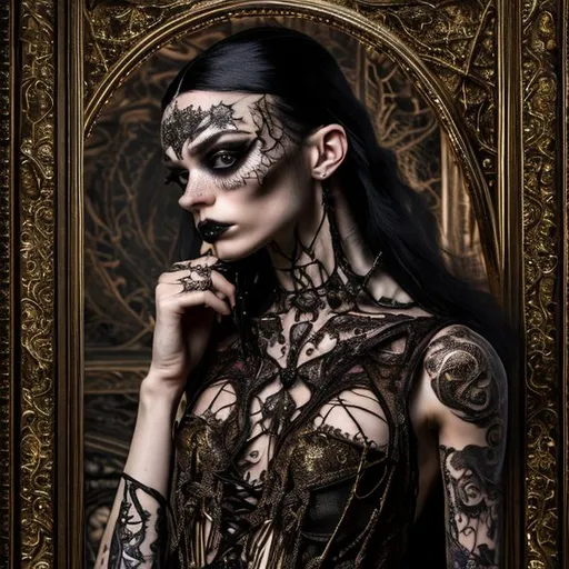 Captivating Gothic Fashion Photography