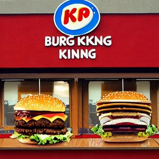 Prompt: burger king