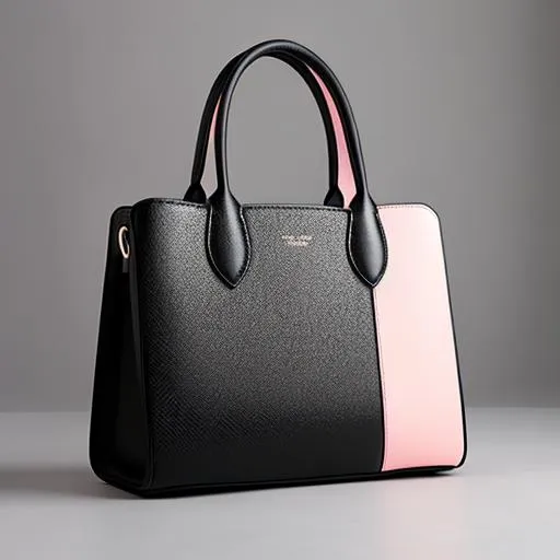 Prompt: product photo of a designer handbag fashion product catalog image, behance hd, studio lighting, front view,