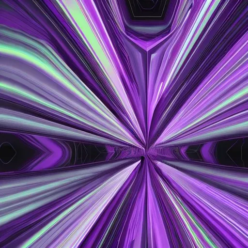 Prompt: mirror distortion pattern, purple neon, with lightning effect