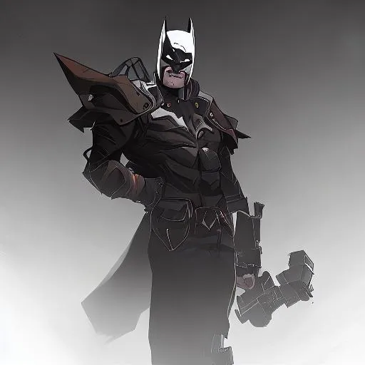 Prompt: Doglike Batman, Genesis Power Breaker