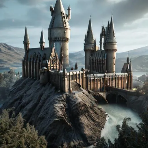 Prompt: Hogwarts Castle
