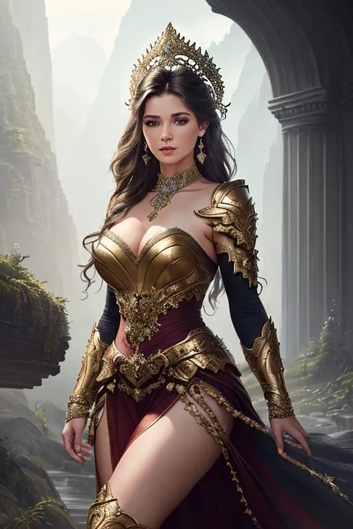 Prompt: {{{{highest quality concept art masterpiece}}}} digital drawing oil painting with {{visibly textured brush strokes}}, Mother of all Gods,  hyperrealistic intricate 128k UHD HDR, hyperrealistic intricate perfect full body image of a flirtatious seductive gorgeous stunning cute beautiful feminine 18-year beautiful girl{{hyperrealistic intricate perfect long straight blue hair}} 
and {{hyperrealistic perfect clear blue eyes}} and hyperrealistic intricate perfect flirtatious seductive gorgeous stunning cute beautiful feminine with deep exposed cleavage and visible abs,
soft skin and red blush cheeks and a cute sadistic smile, epic fantasy, 
perfect anatomy in perfect composition approaching perfection, {{seductive captivating love gaze at camera}}, hyperrealistic intricate blurred moon view in the background, {{out in space}},   
cinematic volumetric dramatic 
dramatic studio 3d glamour lighting, 
backlit backlight, 
professional long-shot photography, 
unreal engine octane render trending on Artstation, 
