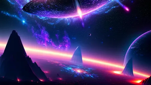 Prompt: Starship, stars, nebula, fantasy eternal galaxies, eternity space, inhabited planet, in the distance futuristic, 4k, 8k, 16k, hyperdetailed, super detailed, best quality
