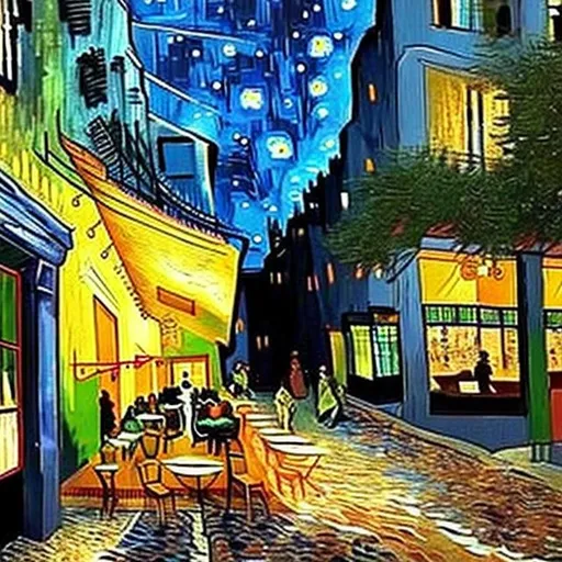 Prompt: painting vincent van gogh paris france