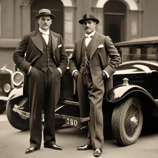 Rich persons valet or butler 1920s