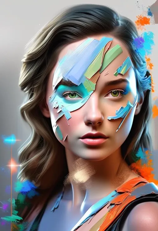 Prompt: make a digital painting from image