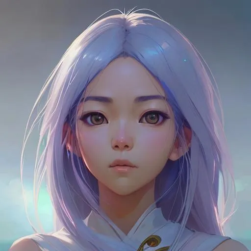 Prompt: Closeup face portrait of a Thai Student, smooth soft skin, big dreamy eyes, beautiful intricate colored hair, symmetrical, anime wide eyes, soft lighting, detailed face, by makoto shinkai, stanley artgerm lau, wlop, rossdraws, concept art, digital painting, looking into camera