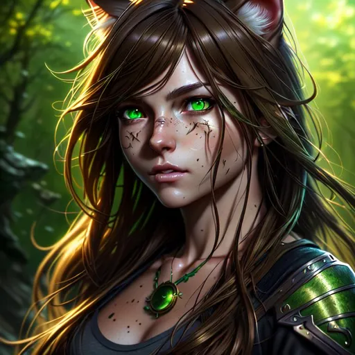 Ultra Photo Realistic, Very Detailed, miqote , Brown... | OpenArt