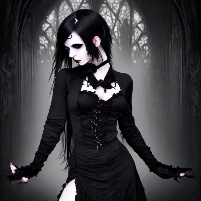 Gothic Heroine  Dark Femme Character Creator