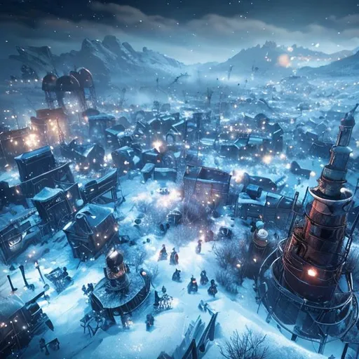 Prompt: Frostpunk