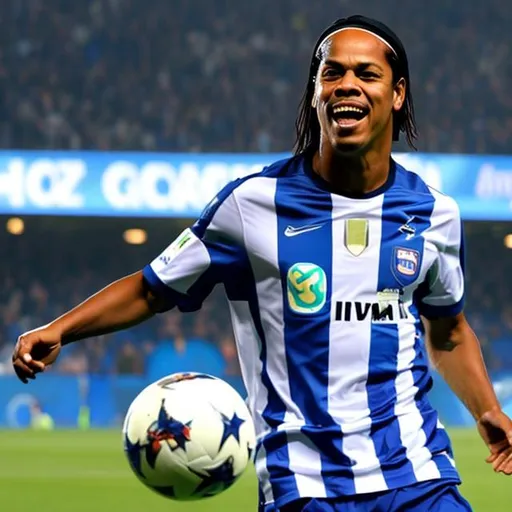 Prompt: Ronaldinho no cruzeiro