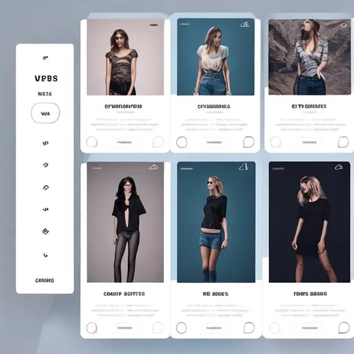 Prompt: Generate ui/ux for clothing website 