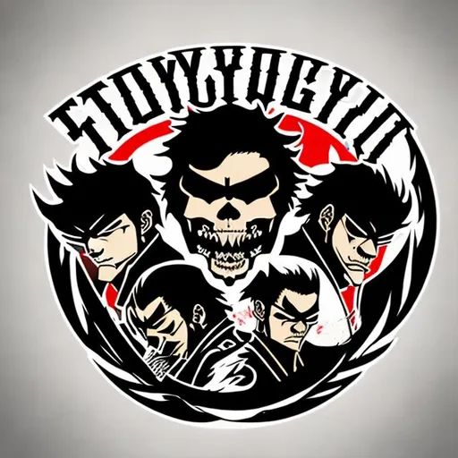 Prompt: create logos of tokyo revengers gangs from japanese series
