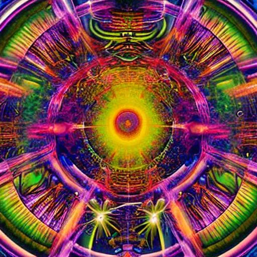 Prompt: Divine exotic surreal abstract orgasmic galactic Alien detailed photograph by Carl jung