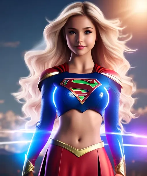 Prompt: exagerated busty cute young supergirl, wearing transparent bra, nips noted, big areola, spaniard race, kneeling, highly detailed face, highly detailed eyes, highly detailed body, full body, whole body visible, full character visible, soft lighting, high definition, ultra realistic, unreal engine 5, 8K, digital art