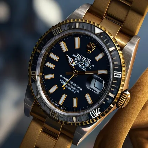 Prompt: Rolex Watch worn By  Johny Depp hyperrealistic unreal engine 
