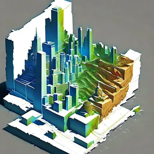 Prompt: A 3D map of the United States with several points pinpointed where ADR8 USA containers are located in various cities across the country. The style should be a detailed digital rendering that emphasizes both the company’s national reach and technical capabilities.