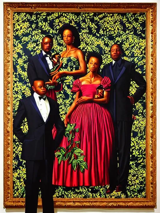 family by kehinde wiley