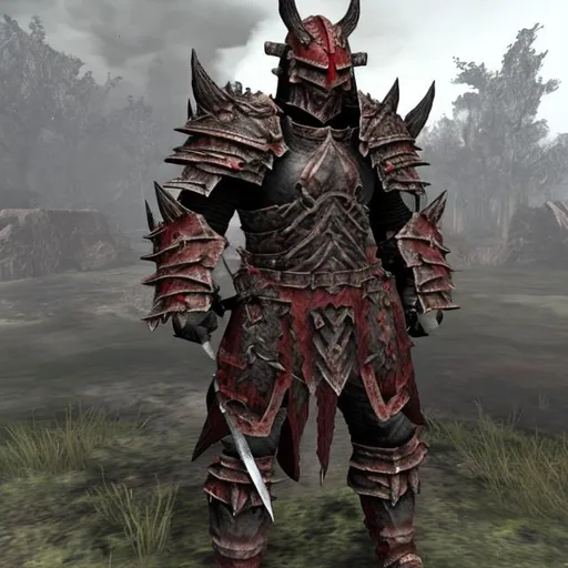 Prompt: Berserker armor