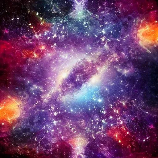 Prompt: Space, Abstract, Portrait, Galaxy, Beautiful sight