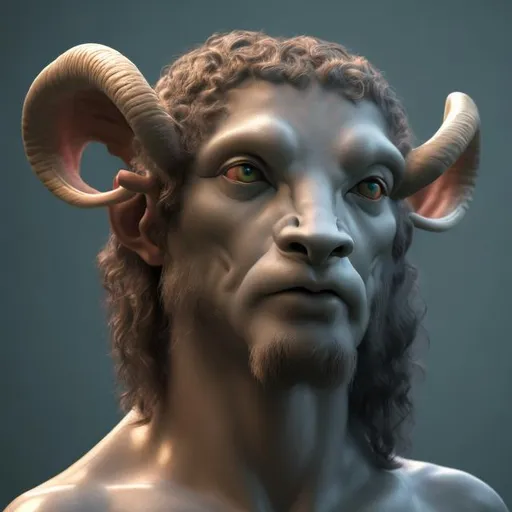 Prompt: satyr, cgi