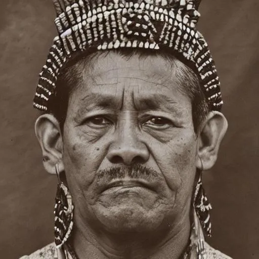 Prompt: Mayan warrior portrait 