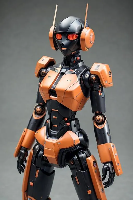 Prompt: japan anime robot look like	"Diebuster", random pose, random background, giant

vintage, miniature. (high detailed skin:1.2), 8k uhd, dslr, soft lighting, ideal human, high quality, film grain, Fujifilm XT3, hyper realistic, detailed head