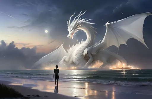 Prompt: Lit up with anticipation

We arrive at the launching site

The sky is still dark, nearing dawn

On the Florida coastline


Floodlit in the hazy distance

The star of this unearthly show

Venting vapours, like the breath

Of a sleeping white dragon

