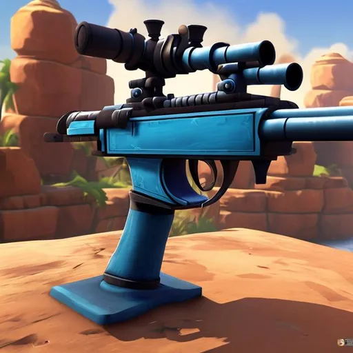 Prompt: A pirate gun shooting without anyone using it,no background.
Solid color background,blue solid color background