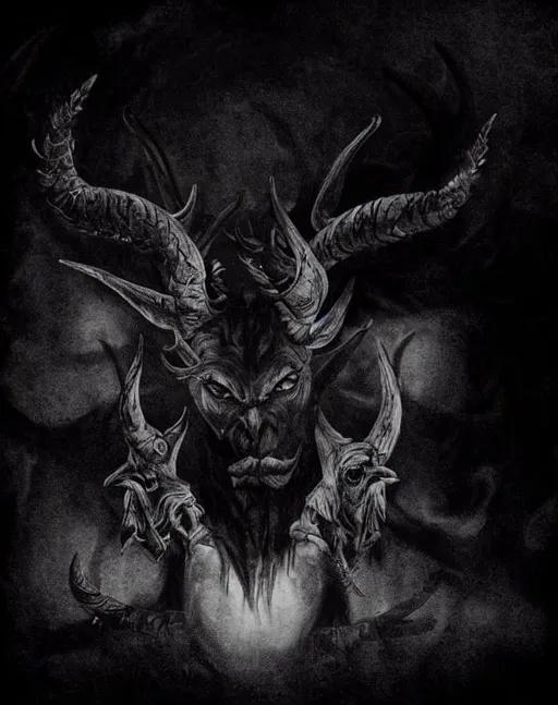 Prompt: Satan With Horns 