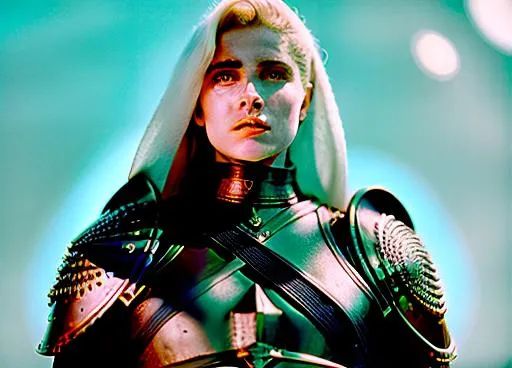 Prompt: Future,war,gothic,bleak,fantasy, UHD,4k,Realistic,ArmouredWarriorking,Conan,
