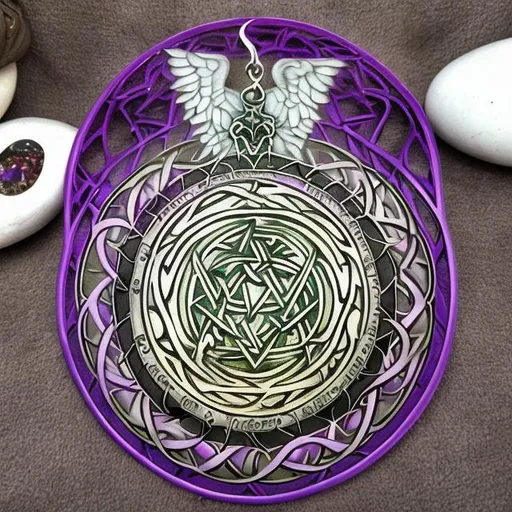 Prompt: mystic wiccan neopagan sigil of justified confidence and self love