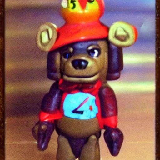 Prompt: Freddy Fazbear in Vietnam ptsd