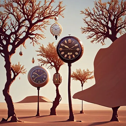 Create a stunning composition with "Surrealist Melti... OpenArt
