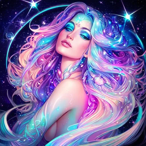 Cosmic Epic Beautiful Nebula (Beautiful melancholy {... | OpenArt