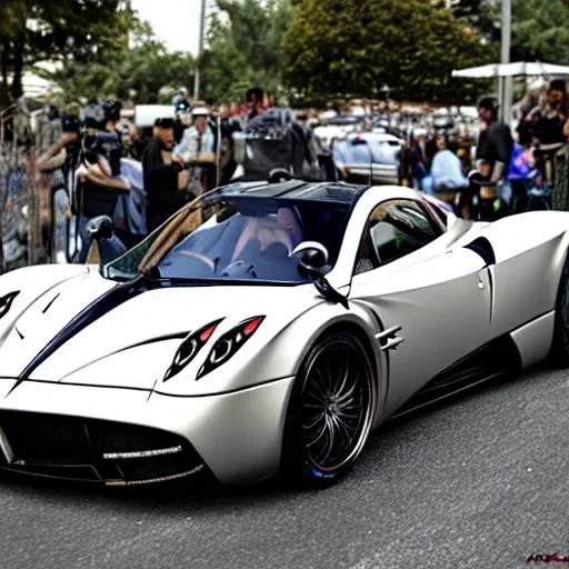 Prompt: Pagani huayra