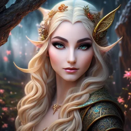 Prompt: oil painting, D&D fantasy, 
elf eladrin, They have a multitude of tendrils that radiate out from their temples that serve as sense organs for some type of telepathy, #3238, UHD, hd , 8k eyes, detailed face, big anime dreamy eyes, 8k eyes, intricate details, insanely detailed, masterpiece, cinematic lighting, 8k, complementary colors, golden ratio, octane render, volumetric lighting, unreal 5, artwork, concept art, cover, top model, light on hair colorful glamourous hyperdetailed medieval city background, intricate hyperdetailed breathtaking colorful glamorous scenic view landscape, ultra-fine details, hyper-focused, deep colors, dramatic lighting, ambient lighting god rays, flowers, garden | by sakimi chan, artgerm, wlop, pixiv, tumblr, instagram, deviantart